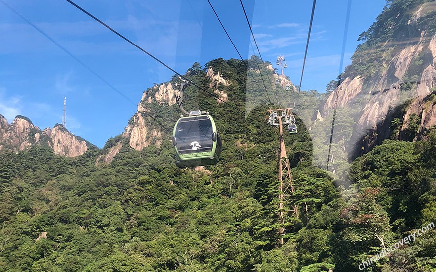 Huangshan Yungu Cable Car