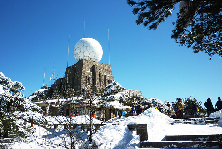Huangshan Bright Summit in Winter Huangshan Yellow Mountain Winter Weather