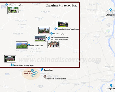 Shaoshan Tourist Map