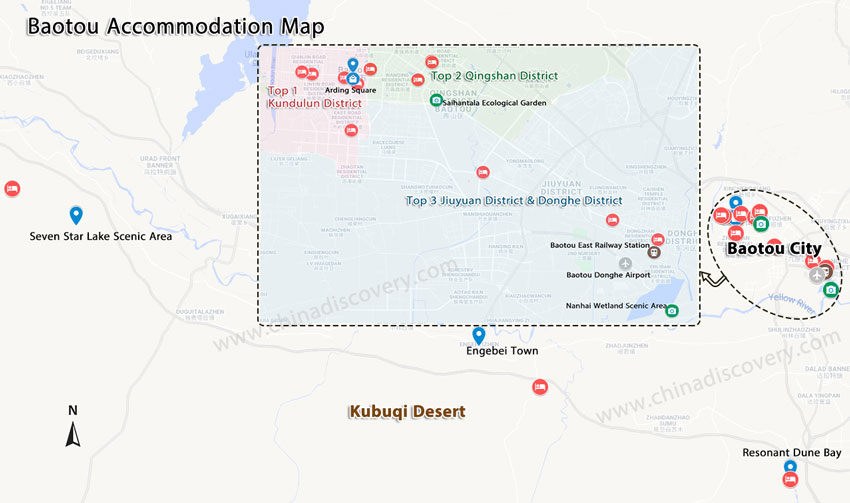 Baotou Where to Stay