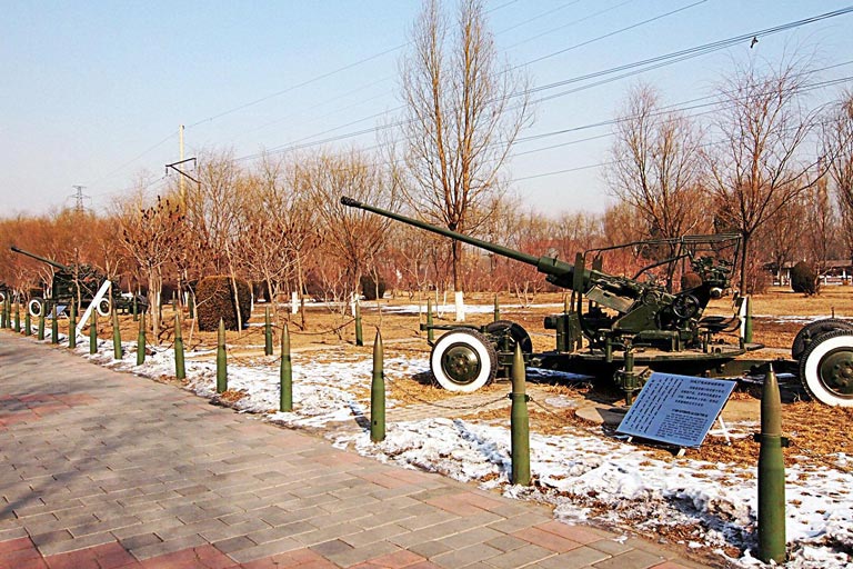 Artillery on Display in the North Weapon City Baotou Attractions & Things to Do in Baotou