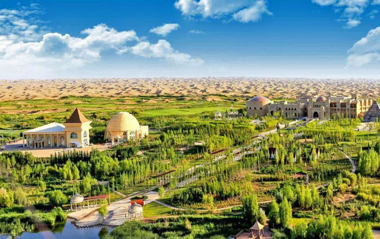 Seven Star Lake Desert Hotel Hotels in Baotou - Places to Stay in Kubuqi Desert