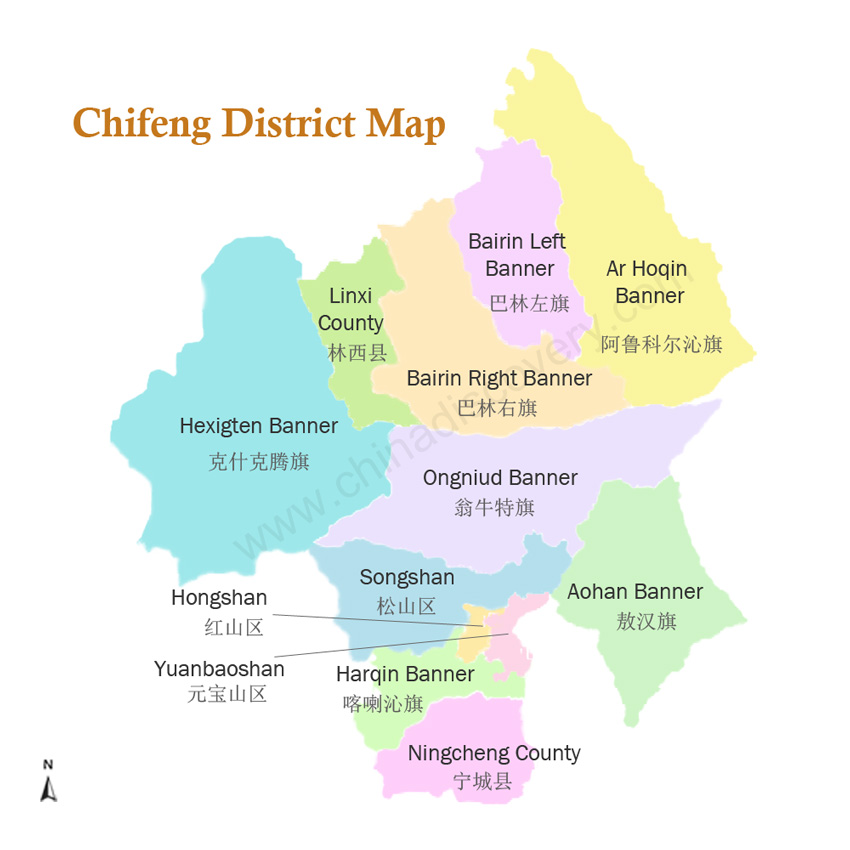 Chifeng Map