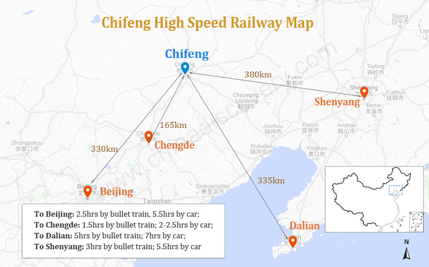 Chifeng Map