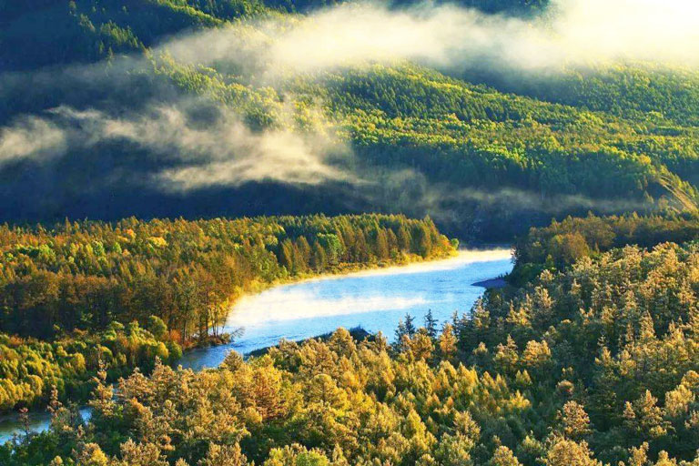 Honghuarki National Forest Park Arxan UNESCO Global Geopark