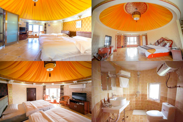 Different Mongolian Yurts at Hongjila Tribe (For Your Reference Only)