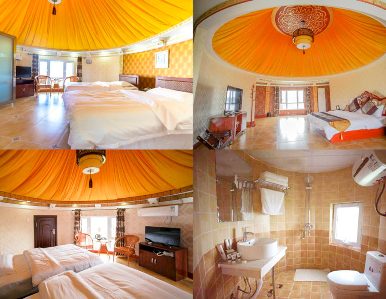 Different Mongolian Yurts at Hongjila Tribe (For Your Reference Only)