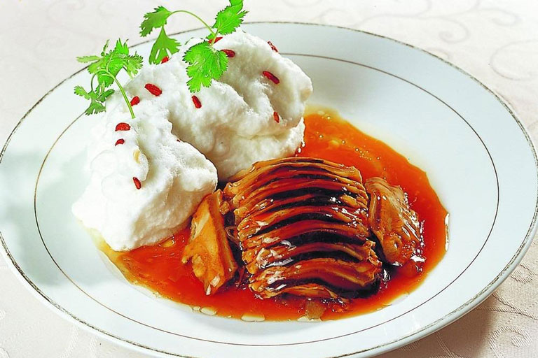 Xue Shan Tuo Zhang (雪山驼掌) Inner Mongolia Food