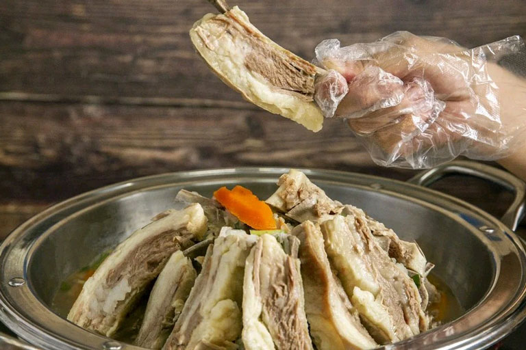 Hand Grilled Meat Inner Mongolia Food