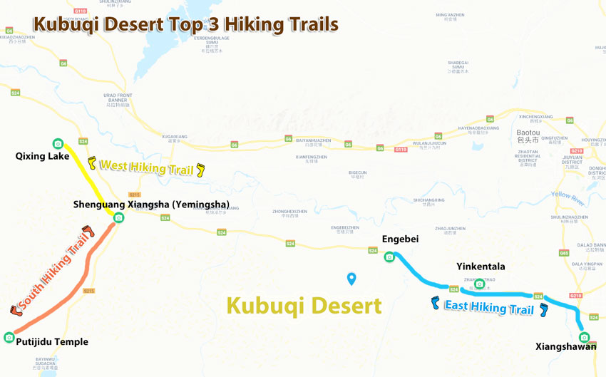 Kubuqi Desert - Hiking