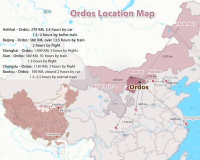 Ordos Map