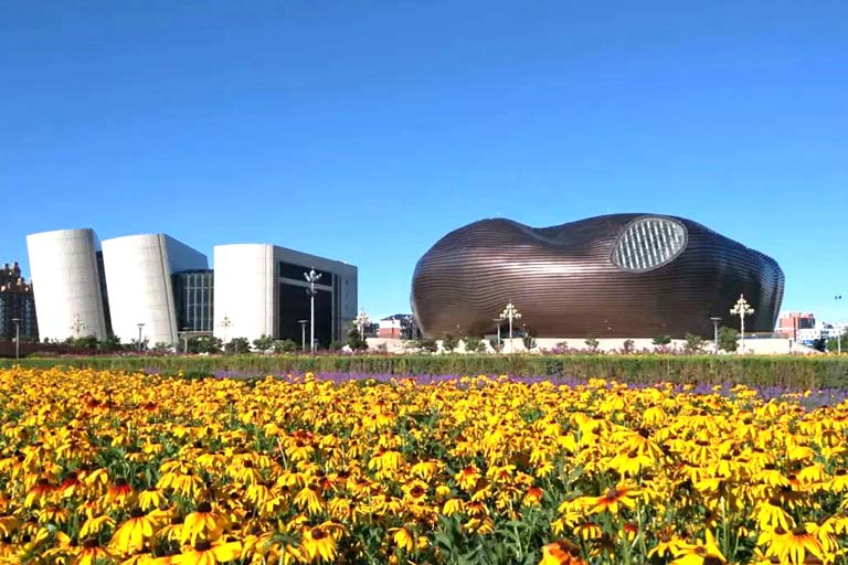 Ordos Library and Ordos Museum Ordos Attractions