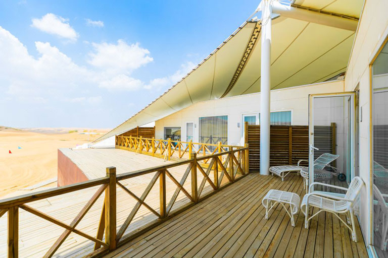 Viewing Platform of Lotus Hotel Ordos Hotels, Where to Stay in Ordos