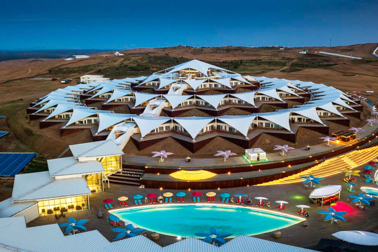 Lotus Hotel in Xiangshawan Ordos Hotels, Where to Stay in Ordos