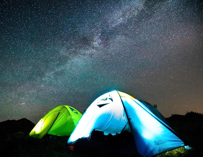 Overnight Camping at Kubuqi Desert