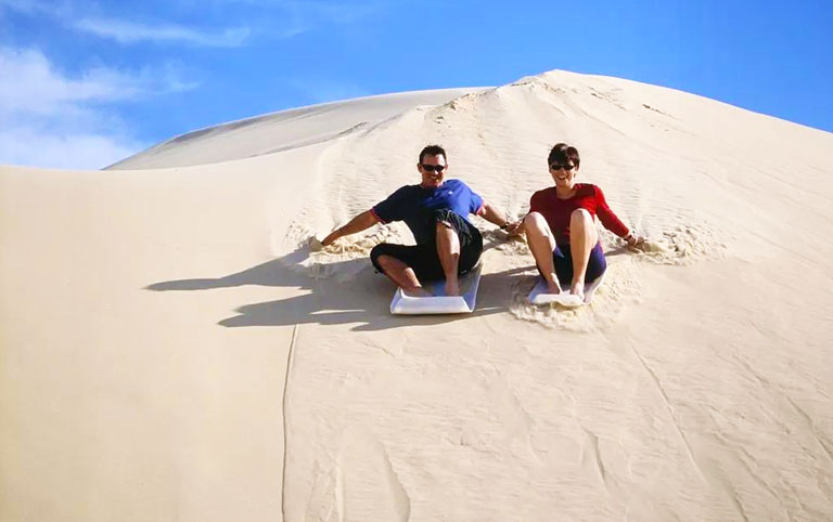 Exciting Sand Sliding at Kubuqi Desert