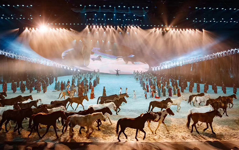 The Amazing Mongolian Horse Performance
