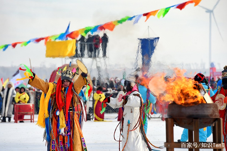 Chagan Lake Winter Fishing Ritual Chagan Lake