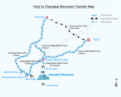 Changbai Mountain Map