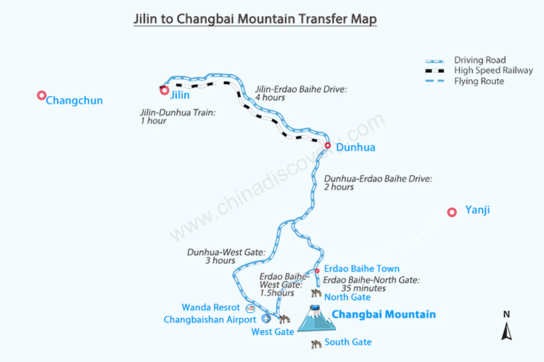 Jilin Map