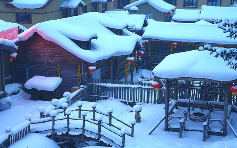 Jinlin Snow Town - Shulan Erhe Village