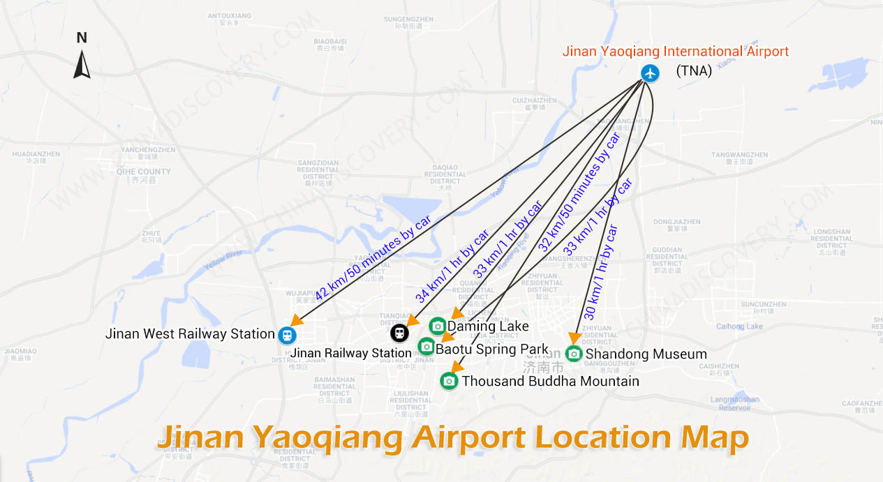 Jinan Airport and Flights to Zhengzhou