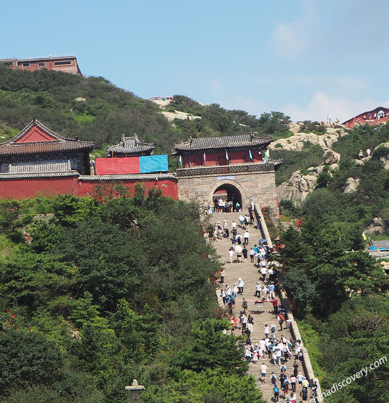 Sacred Mount Tai in Tai'an China Shandong Mountai Tai Tour