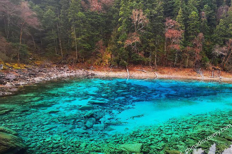 Five-color Lake in Zechawa Valley