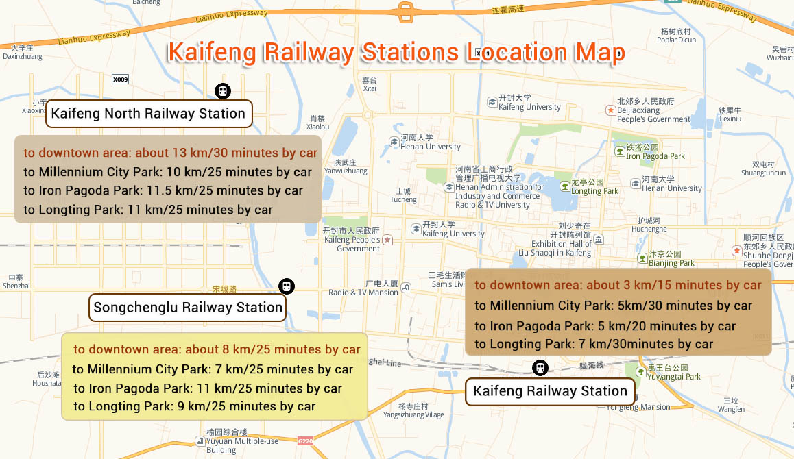 Kaifeng Maps