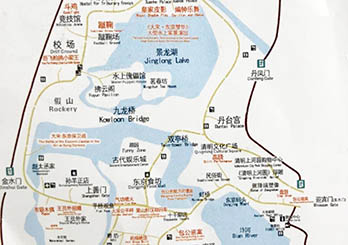 Kaifeng Tourist Map