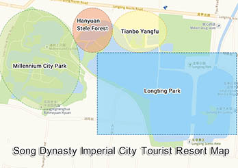 Kaifeng Tourist Map