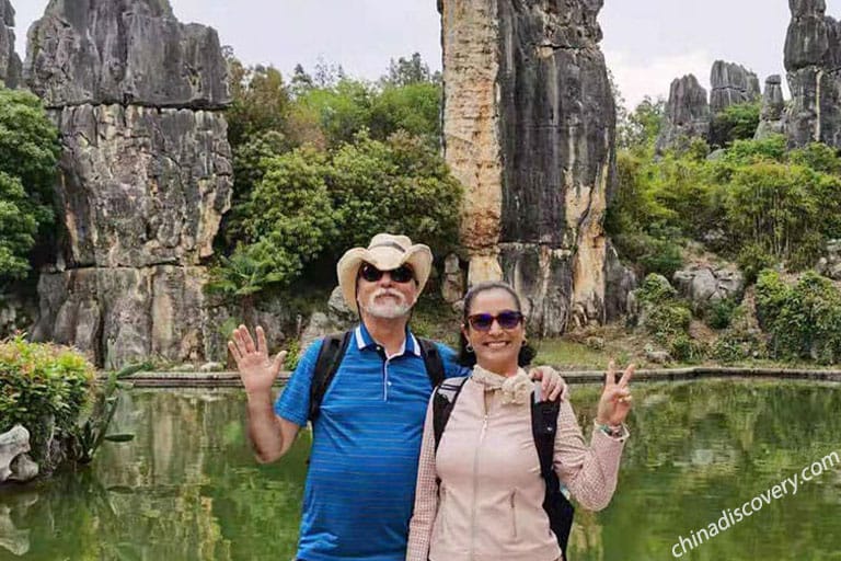 The Most Famous Rock of Ashima in Stone Forest The Most Famous Rock of Ashima in Stone Forest