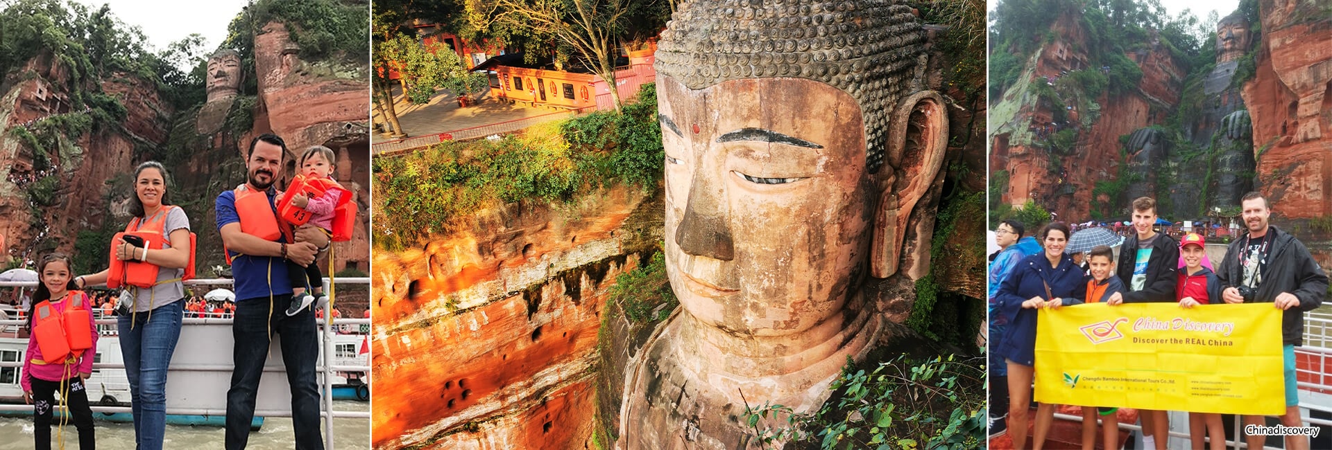 1 Day Giant Buddha & Huanglongxi Ancient Town Tour