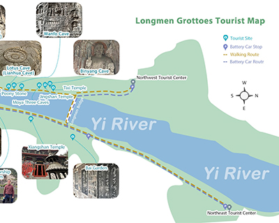 Longmen Grottoes Map