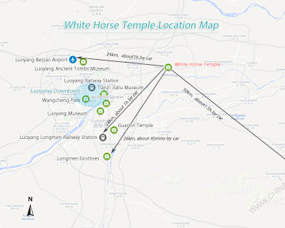 Longmen Grottoes Location Map