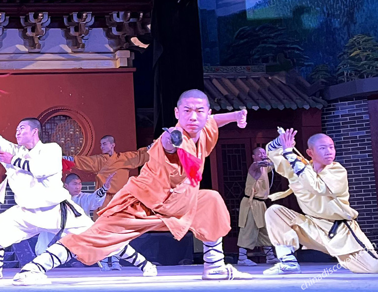 Kungfu Show in Shaolin Wushu Hall