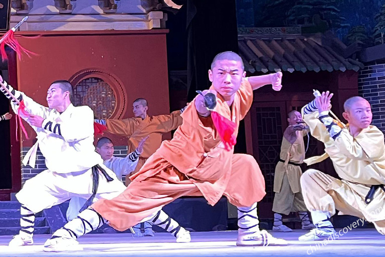 Kungfu Show in Shaolin Wushu Hall