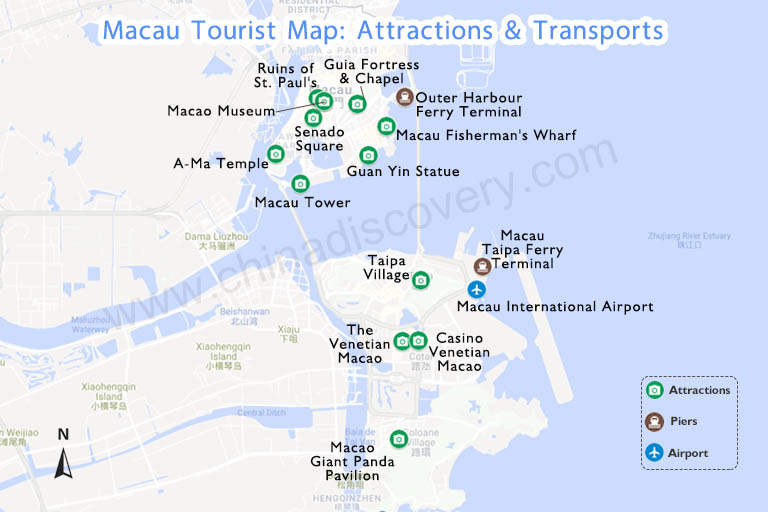 macau tourism places