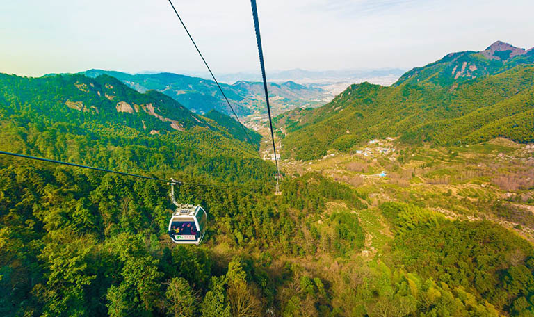 Mount Jiuhua Cable Car