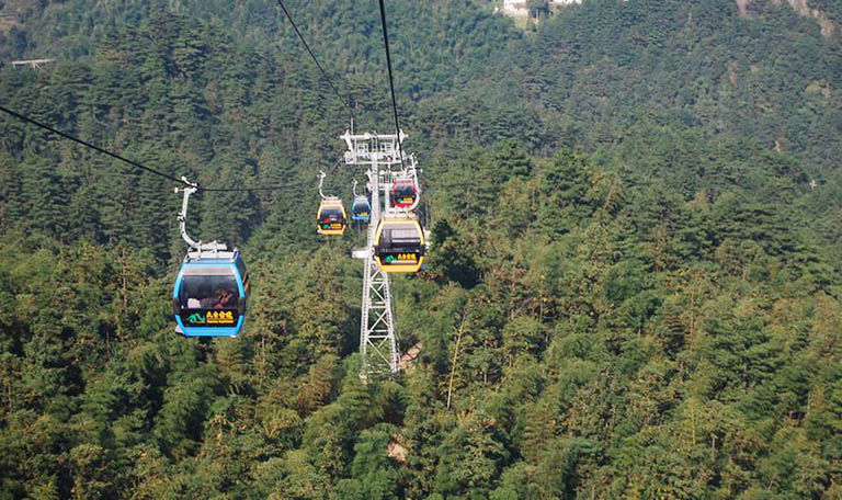 Mount Jiuhua Cable Car