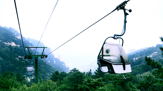 Houshiwu Cable Car Mount Tai Cable Car