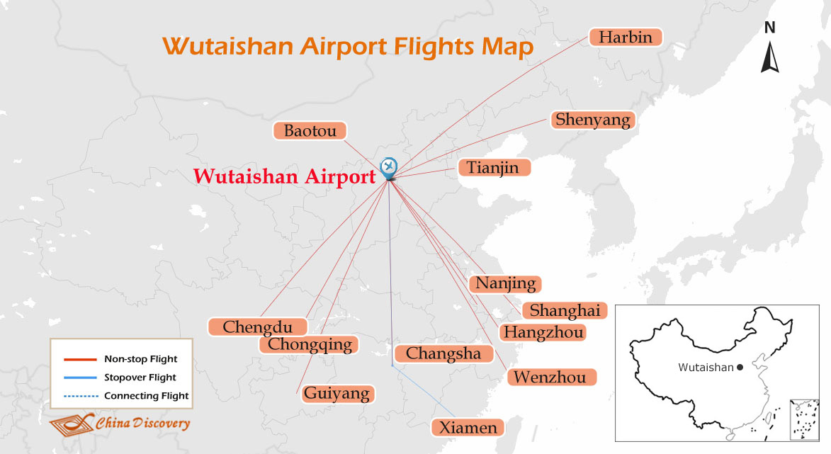 Wutaishan Airport and Flights to Wutaishan