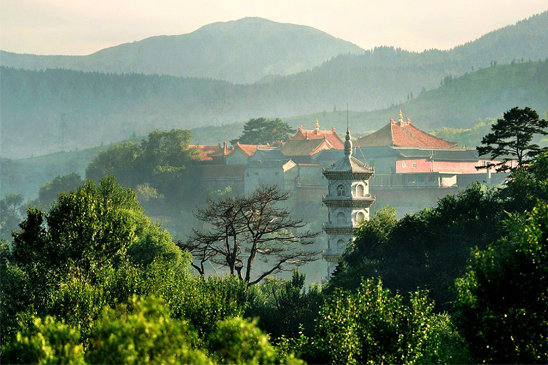 Peaceful Scenery of Mount Wutai
