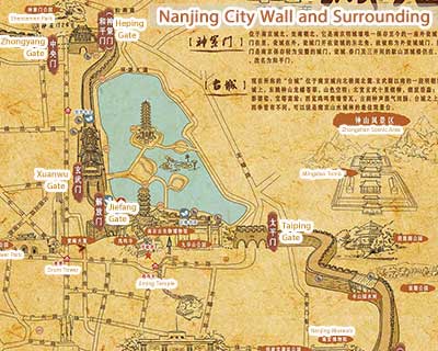 Nanjing Tourist Map