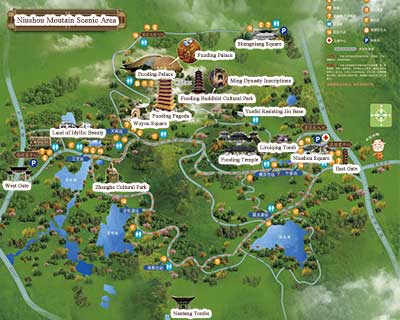 Nanjing Tourist Map