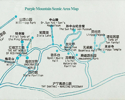 Nanjing Tourist Map