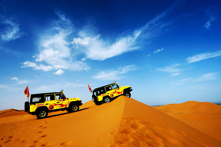 Jeep Safari in Tengger Desert (vehicle for reference only)