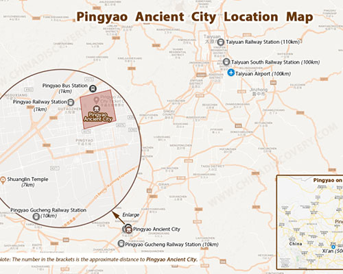 Pingyao Map