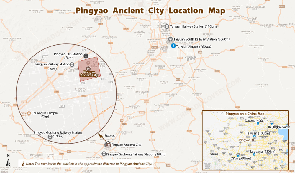 Pingyao Map