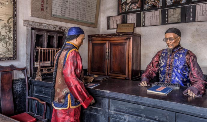 Archaistic Workers in Rishangchang Former Bank Rishengchang Former Bank
